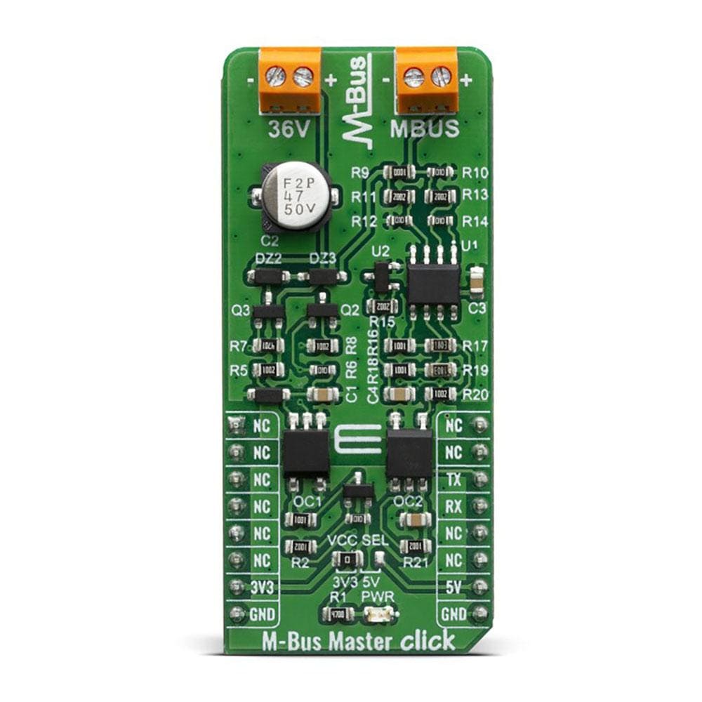 Mikroelektronika d.o.o. MIKROE-3880 M-Bus Master Click Board - The Debug Store UK