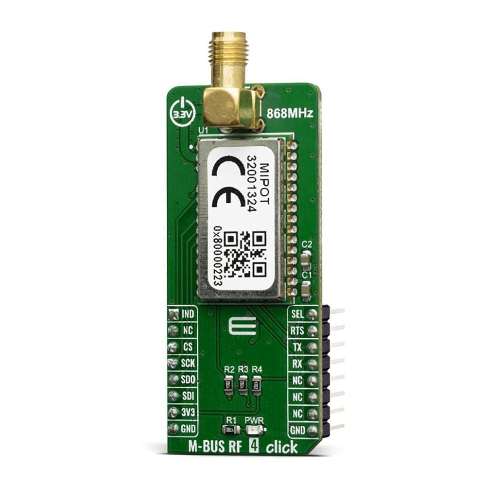 Mikroelektronika d.o.o. MIKROE-3692 M-Bus RF 4 Click Board - The Debug Store UK