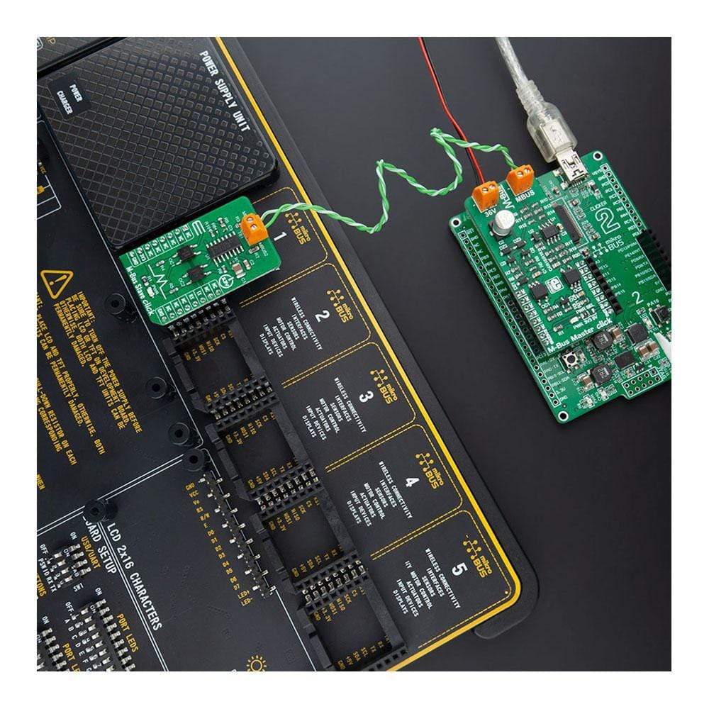 Mikroelektronika d.o.o. MIKROE-4137 M-Bus Slave Click Board - The Debug Store UK