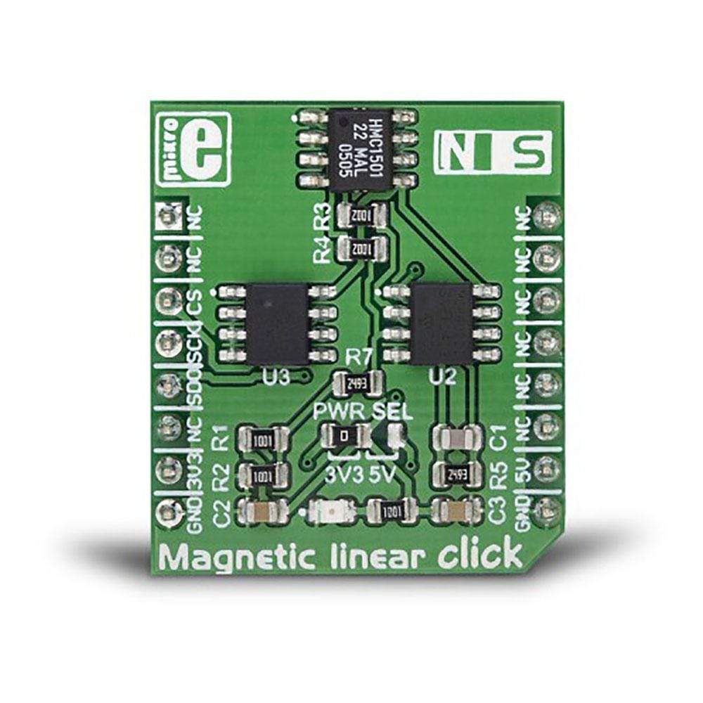 Mikroelektronika d.o.o. MIKROE-3274 Magnetic Linear Click Board - The Debug Store UK