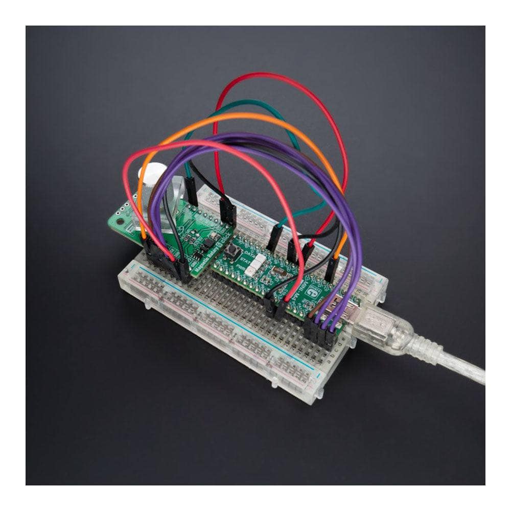 Mikroelektronika d.o.o. MIKROE-5585 Magnetic Rotary 6 Click Board - The Debug Store UK