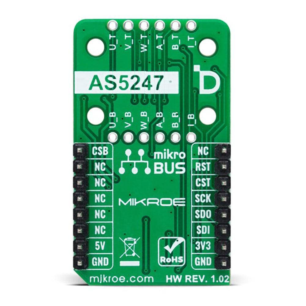 Mikroelektronika d.o.o. MIKROE-5585 Magnetic Rotary 6 Click Board - The Debug Store UK