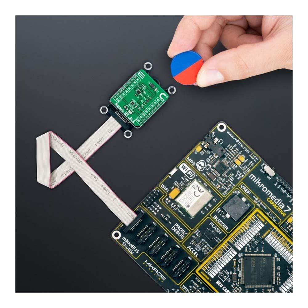 Mikroelektronika d.o.o. MIKROE-4866 Magneto 10 Click Board - The Debug Store UK