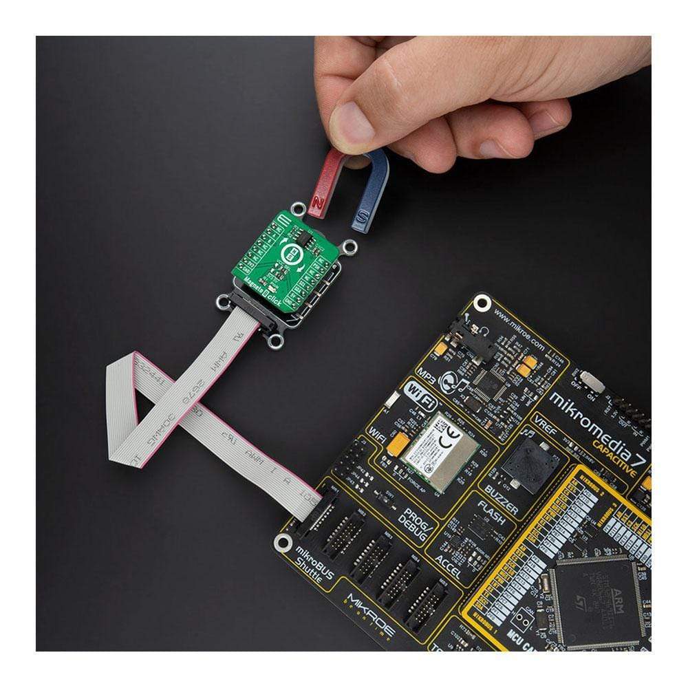 Mikroelektronika d.o.o. MIKROE-4204 Magneto 8 Click Board - The Debug Store UK