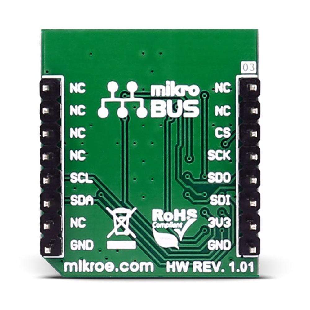 Mikroelektronika d.o.o. MIKROE-2550 Manometer 2 Click Board - The Debug Store UK