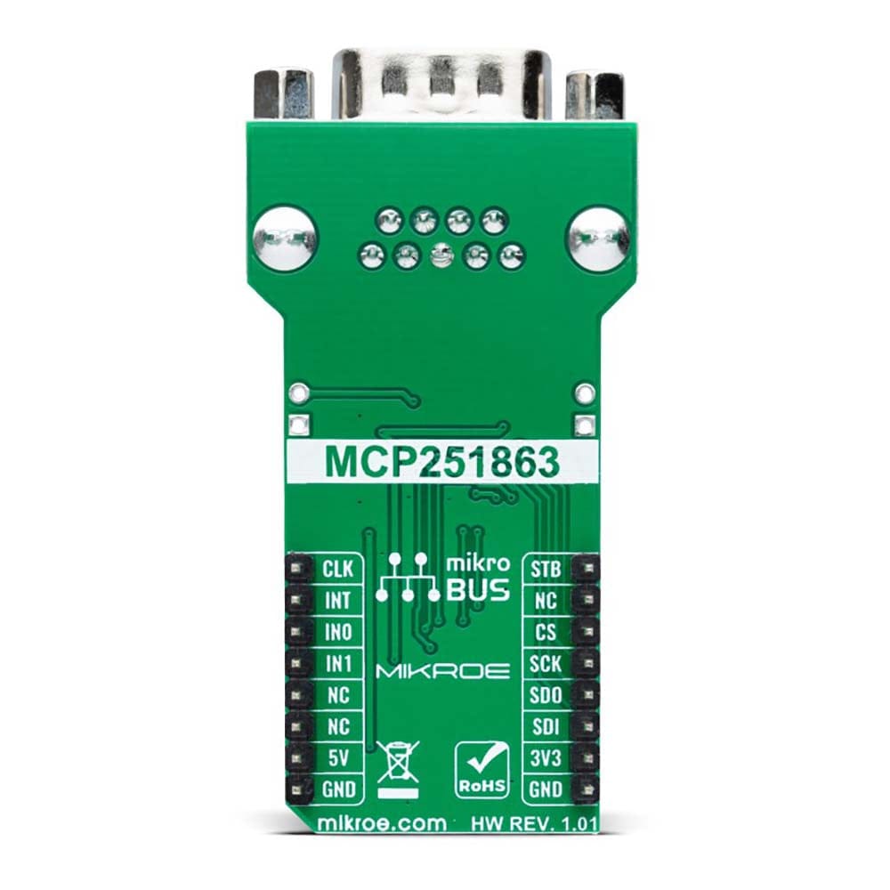 Mikroelektronika d.o.o. MIKROE-4955 MCP251863 Click Board - The Debug Store UK