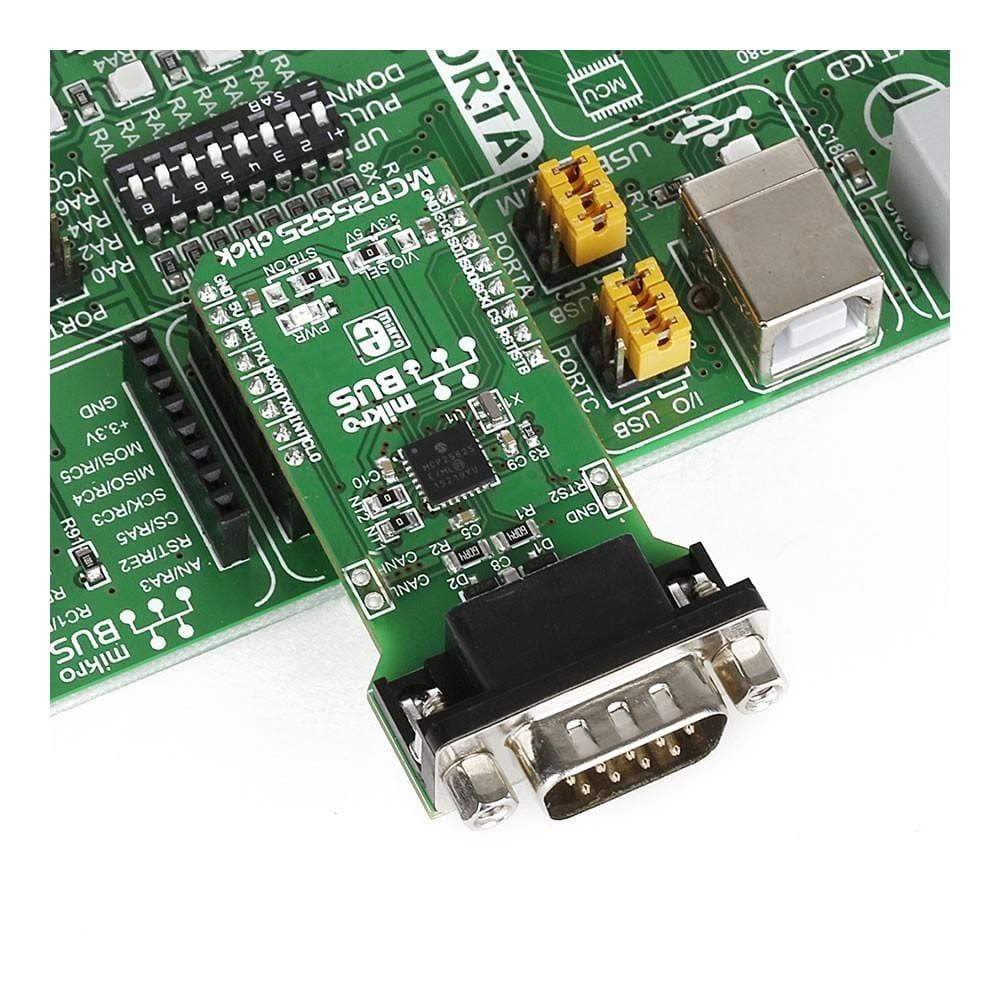 Mikroelektronika d.o.o. MIKROE-2228 MCP25625 Click Board - The Debug Store UK