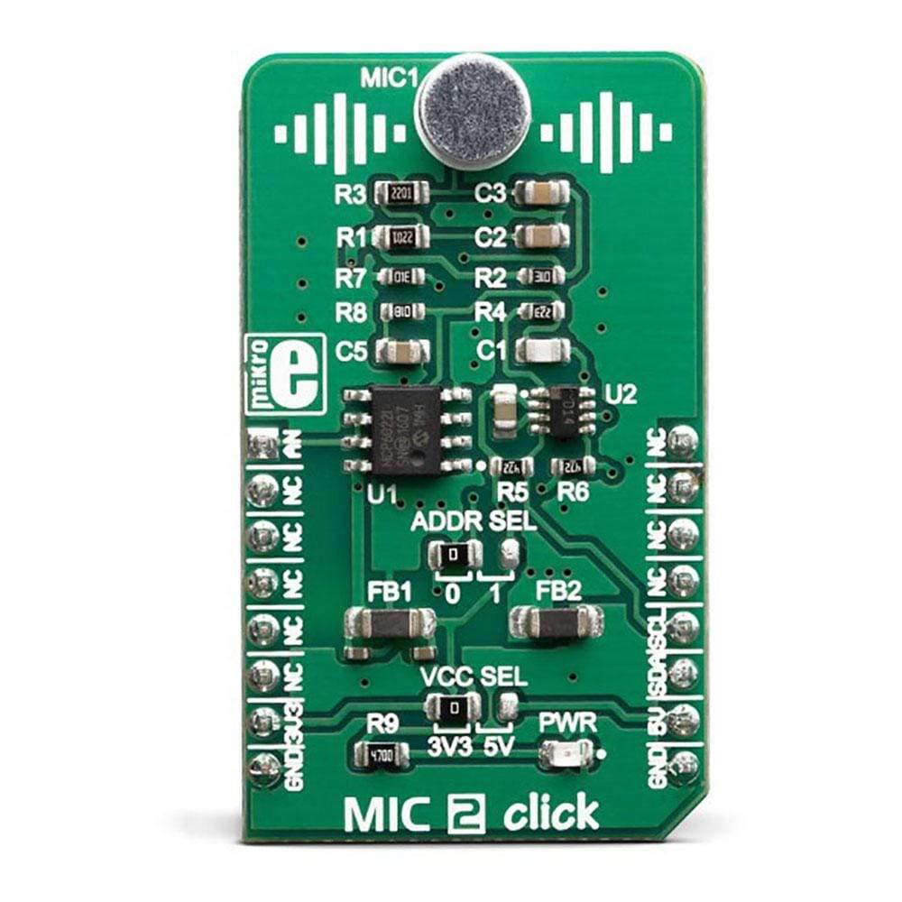 Mikroelektronika d.o.o. MIKROE-3445 MIC 2 Click Board - The Debug Store UK