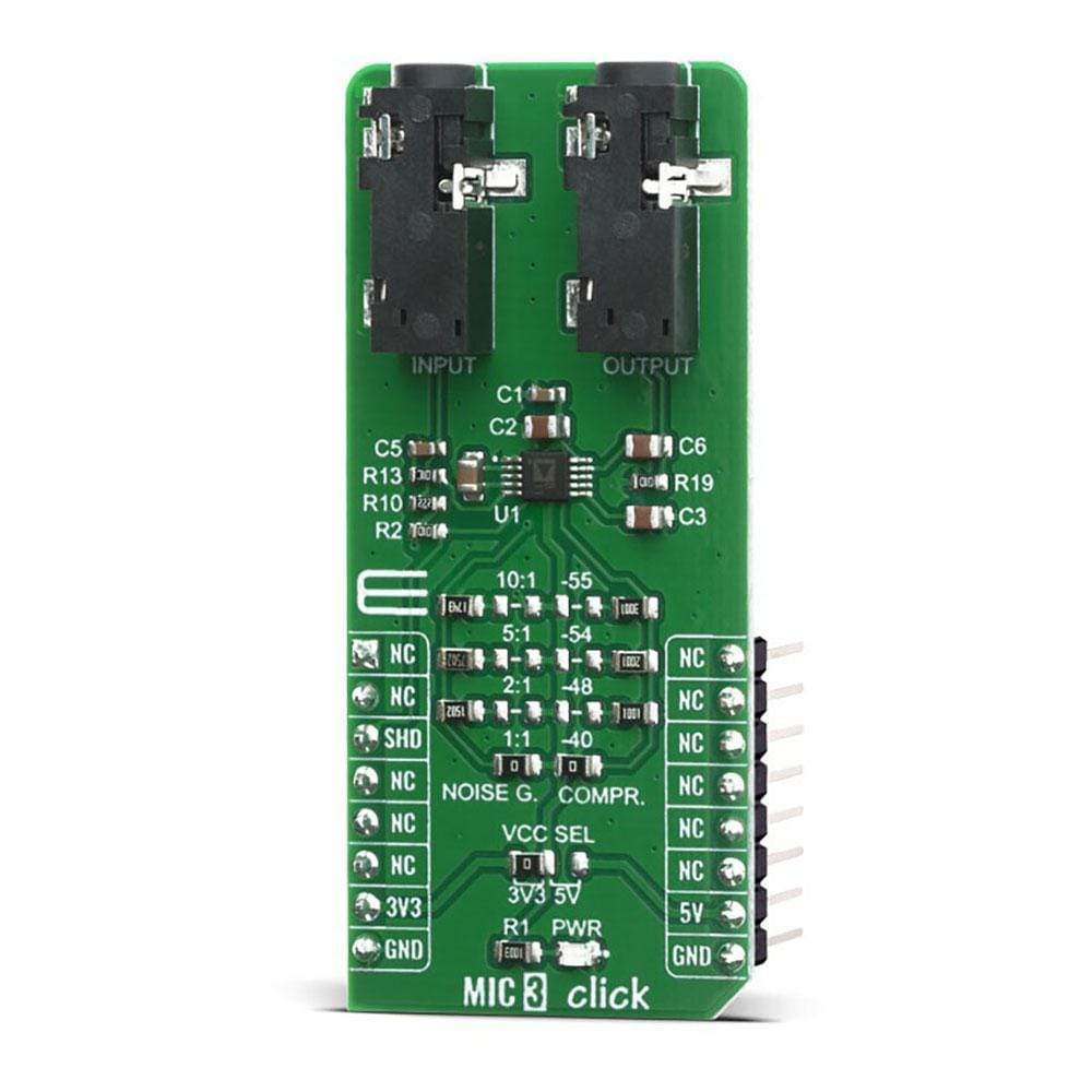Mikroelektronika d.o.o. MIKROE-4136 MIC 3 Click Board - The Debug Store UK
