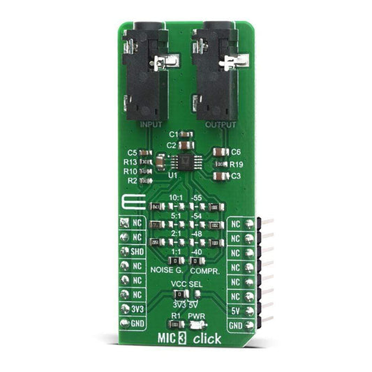 Mikroelektronika d.o.o. MIKROE-4136 MIC 3 Click Board - The Debug Store UK