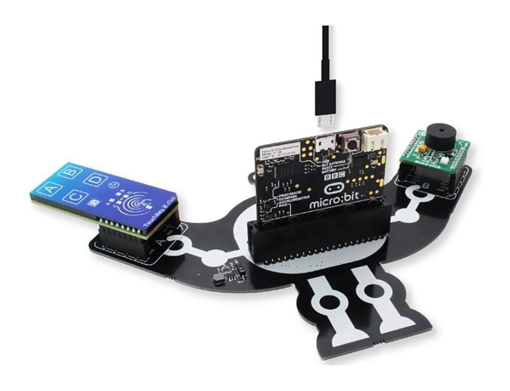 Mikroelektronika d.o.o. MIKROE-2994 micro:bit Click Board Adapter - The Debug Store UK