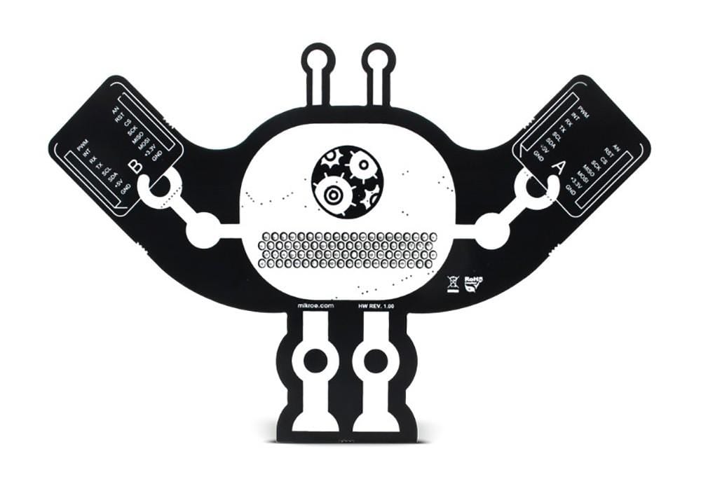 Mikroelektronika d.o.o. MIKROE-2994 micro:bit Click Board Adapter - The Debug Store UK