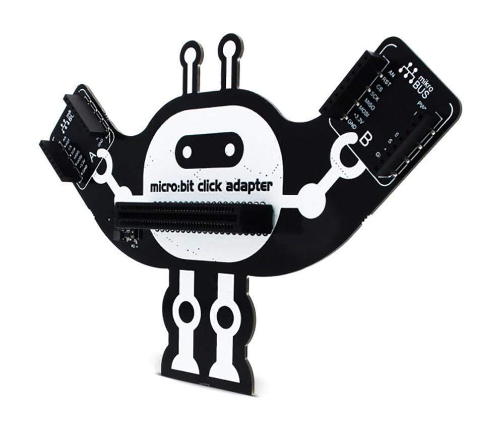 Mikroelektronika d.o.o. MIKROE-2994 micro:bit Click Board Adapter - The Debug Store UK