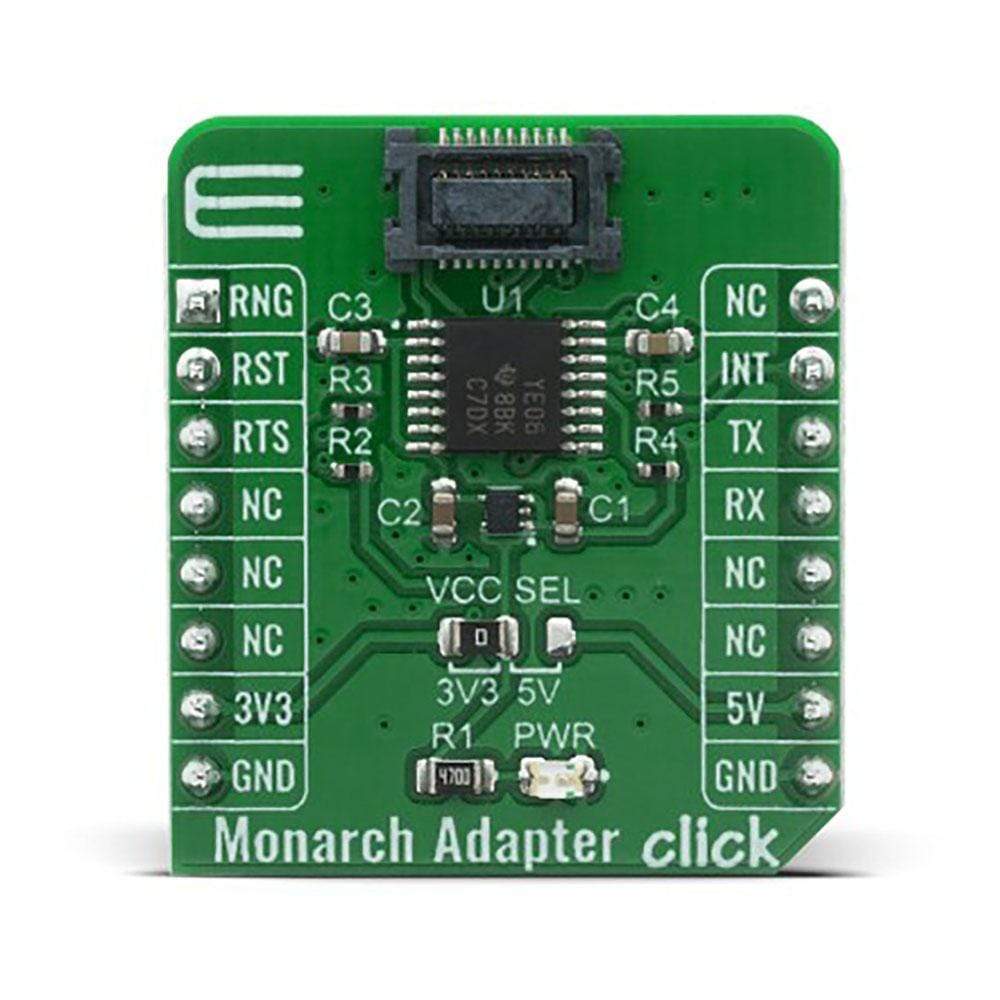 Mikroelektronika d.o.o. MIKROE-4057 Monarch Adapter Click Board - The Debug Store UK