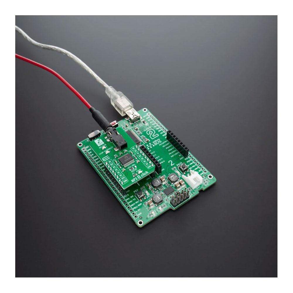 Mikroelektronika d.o.o. MIKROE-4159 MP3 2 Click Board - The Debug Store UK