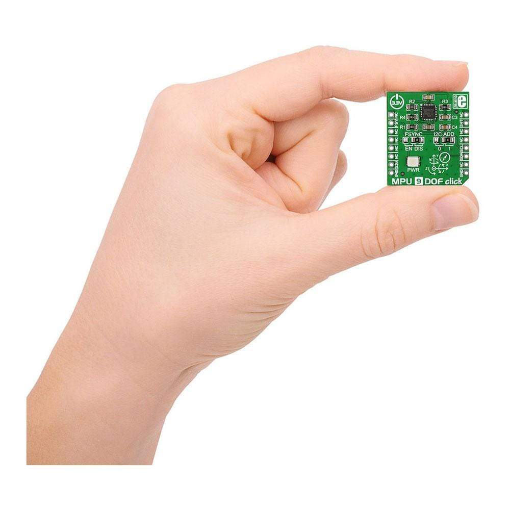 Mikroelektronika d.o.o. MIKROE-1719 MPU 9DOF Click Board - The Debug Store UK