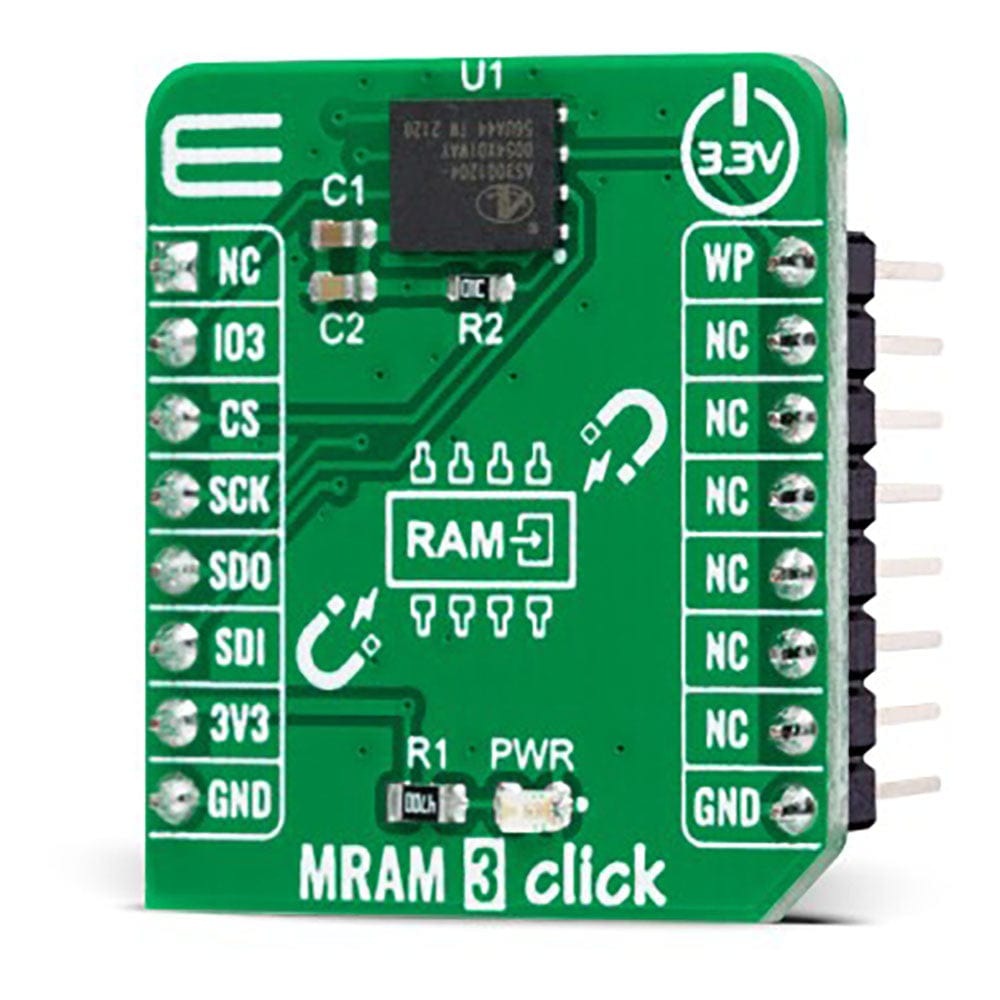 Mikroelektronika d.o.o. MIKROE-5191 MRAM 3 Click Board - The Debug Store UK