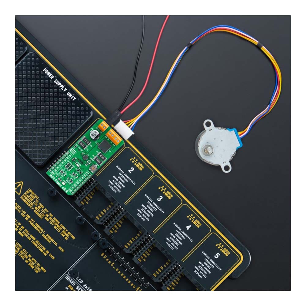 Mikroelektronika d.o.o. MIKROE-5040 Multi Stepper TB62261 Click Board - The Debug Store UK
