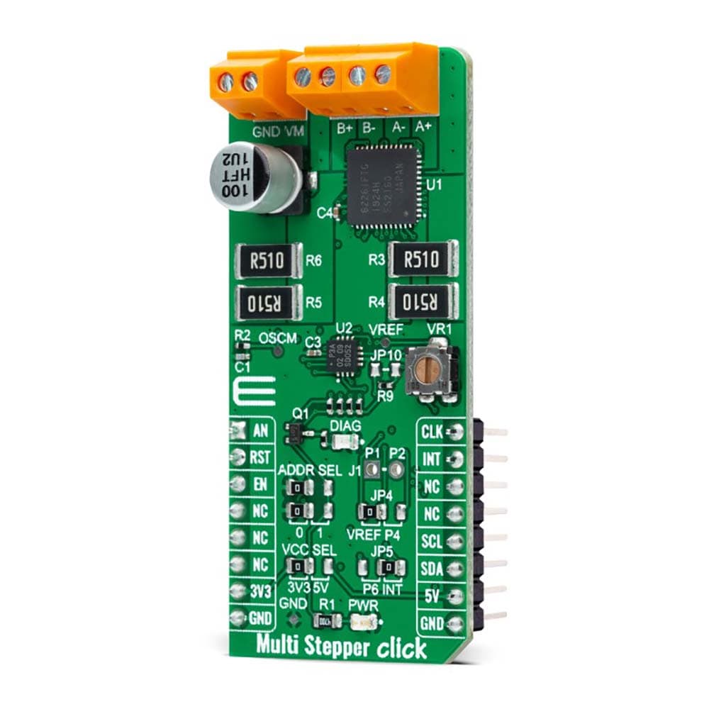 Mikroelektronika d.o.o. MIKROE-5040 Multi Stepper TB62261 Click Board - The Debug Store UK