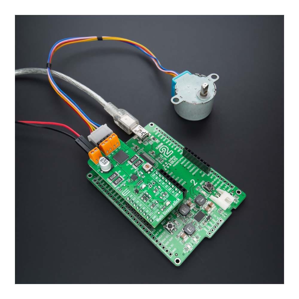 Mikroelektronika d.o.o. MIKROE-5040 Multi Stepper TB62261 Click Board - The Debug Store UK