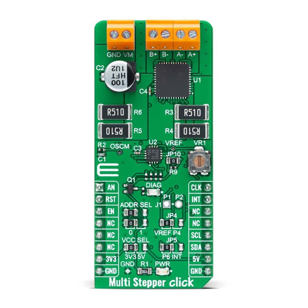 Mikroelektronika d.o.o. MIKROE-5043 Multi Stepper TB67S102 Click Board - The Debug Store UK