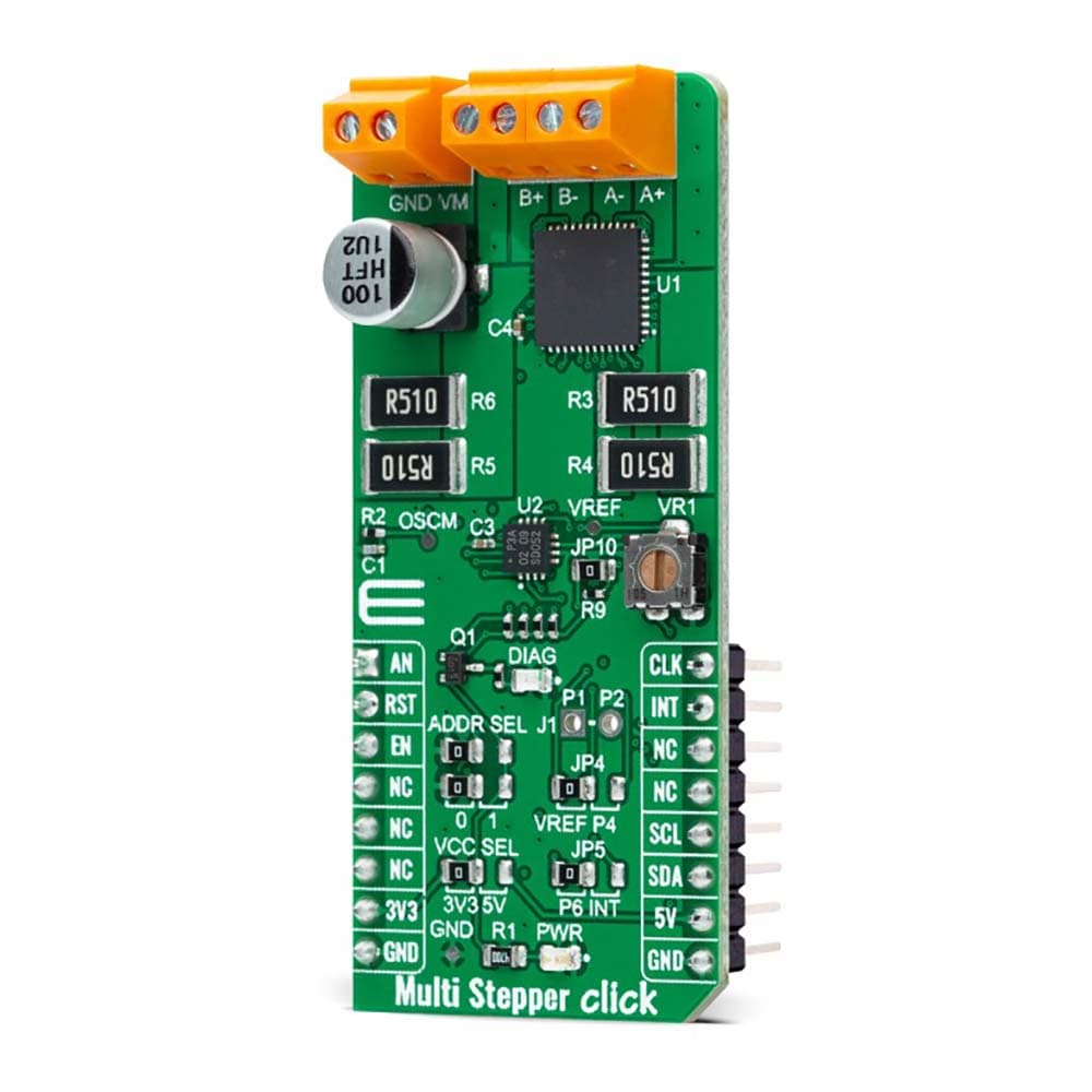 Mikroelektronika d.o.o. MIKROE-5043 Multi Stepper TB67S102 Click Board - The Debug Store UK
