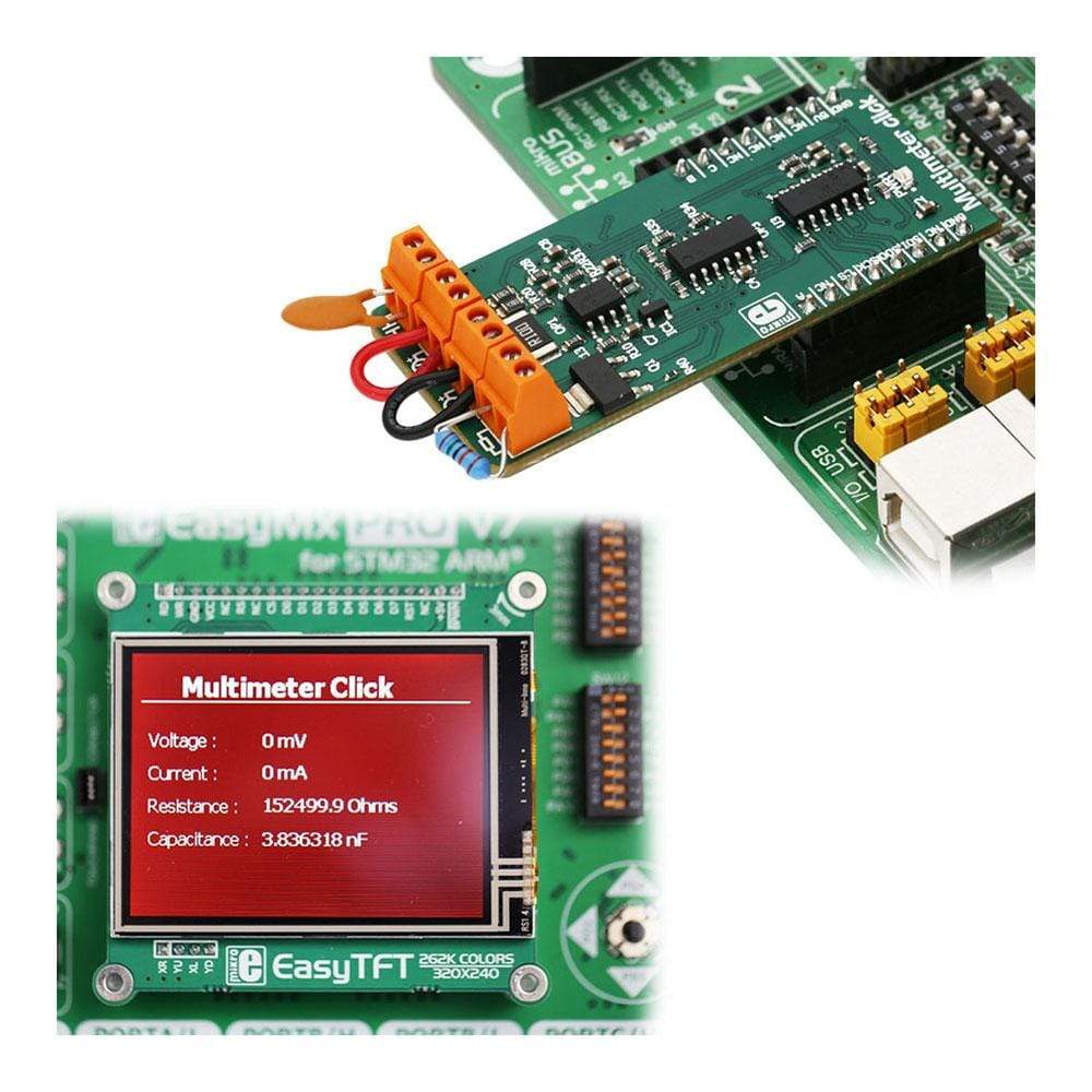 Mikroelektronika d.o.o. MIKROE-3116 Multimeter Click Board - The Debug Store UK