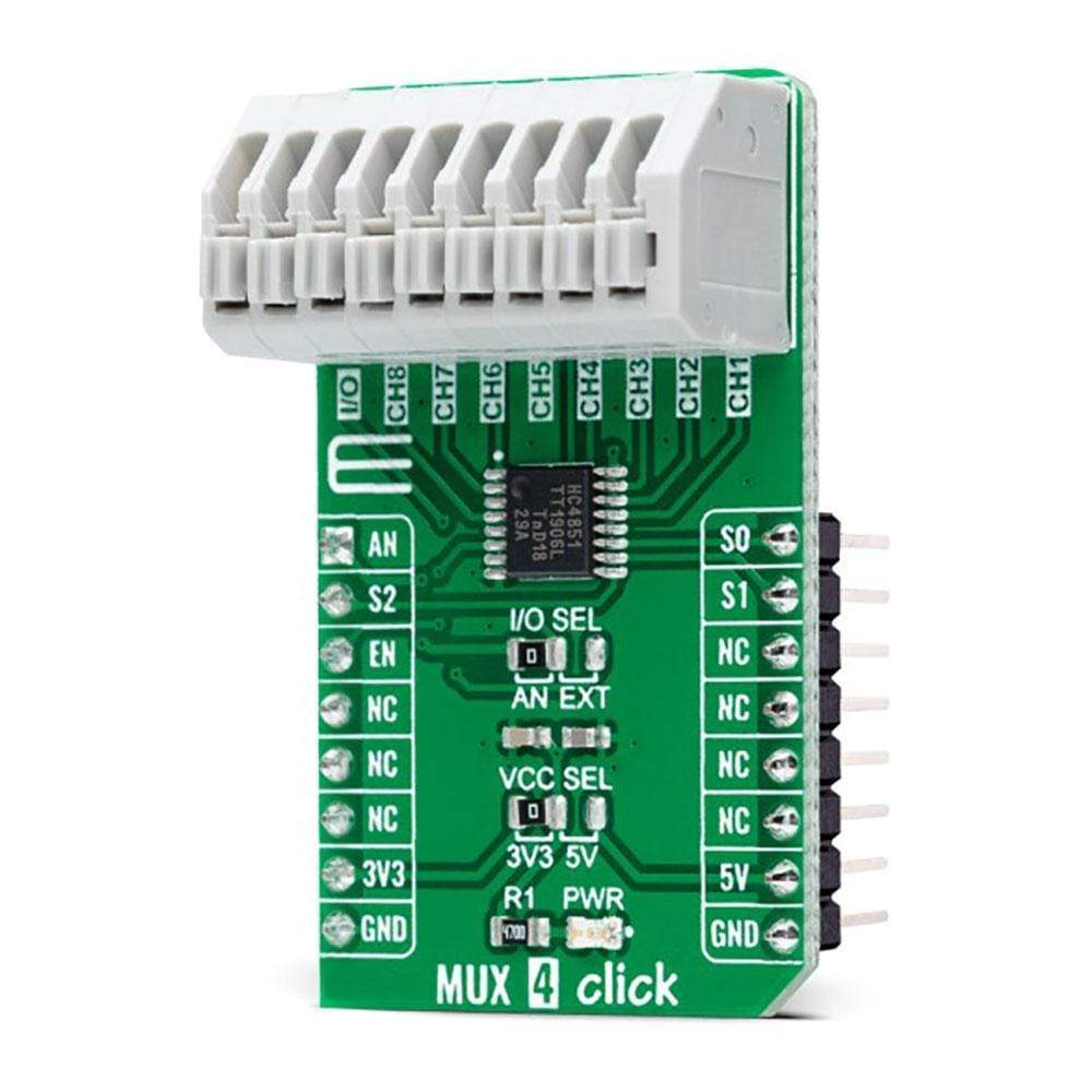 Mikroelektronika d.o.o. MIKROE-4754 MUX 4 Click Board - The Debug Store UK