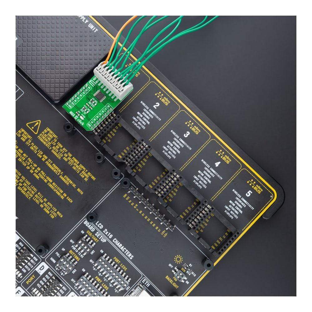 Mikroelektronika d.o.o. MIKROE-4754 MUX 4 Click Board - The Debug Store UK