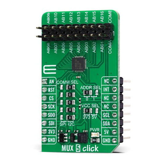 Mikroelektronika d.o.o. MIKROE-5423 MUX 5 Click Board - The Debug Store UK
