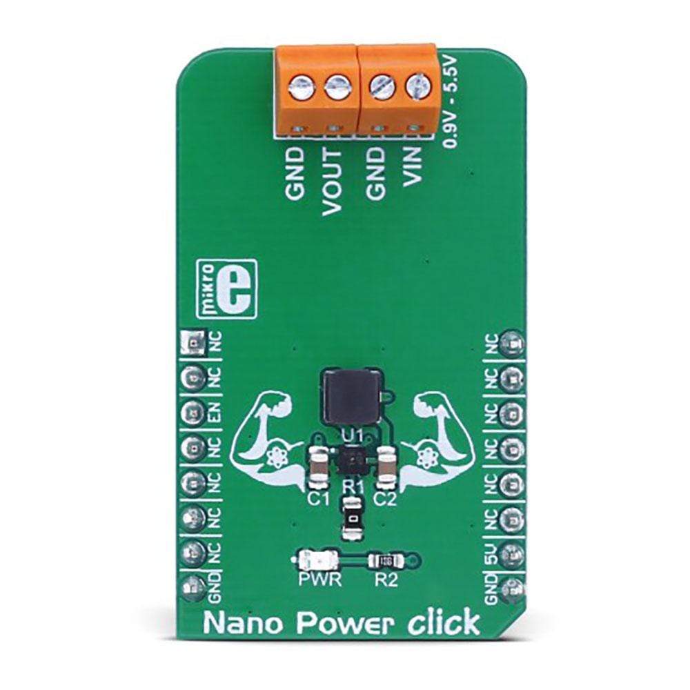 Mikroelektronika d.o.o. MIKROE-3035 Nano Power Click Board - The Debug Store UK