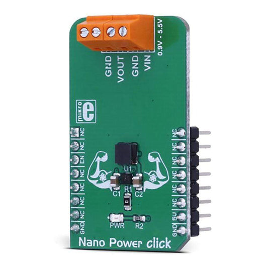 Mikroelektronika d.o.o. MIKROE-3035 Nano Power Click Board - The Debug Store UK