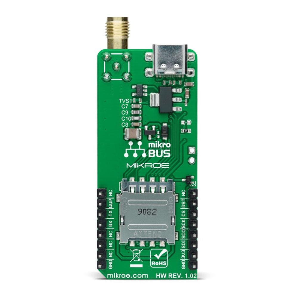Mikroelektronika d.o.o. MIKROE-4562 NB IoT 2 Click Board - The Debug Store UK