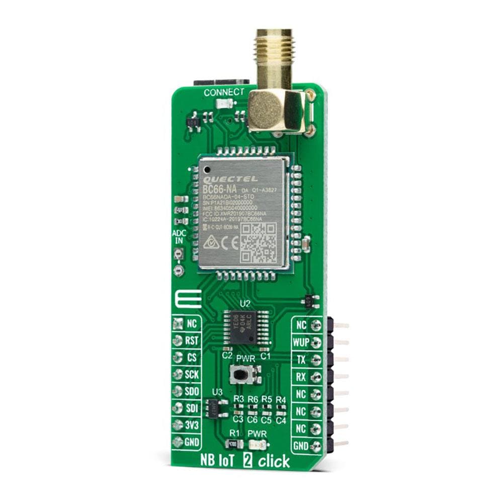 Mikroelektronika d.o.o. MIKROE-4562 NB IoT 2 Click Board - The Debug Store UK