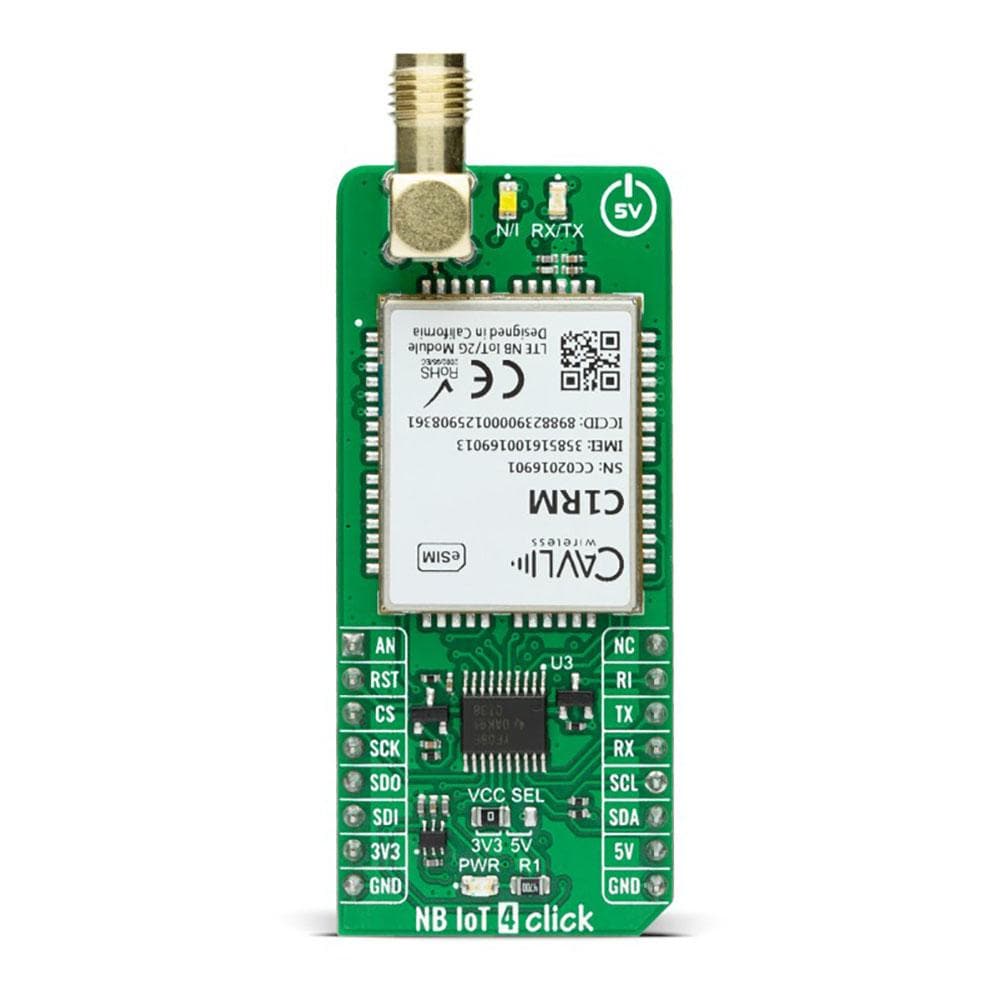 Mikroelektronika d.o.o. MIKROE-4769 NB IoT 4 Click Board - The Debug Store UK