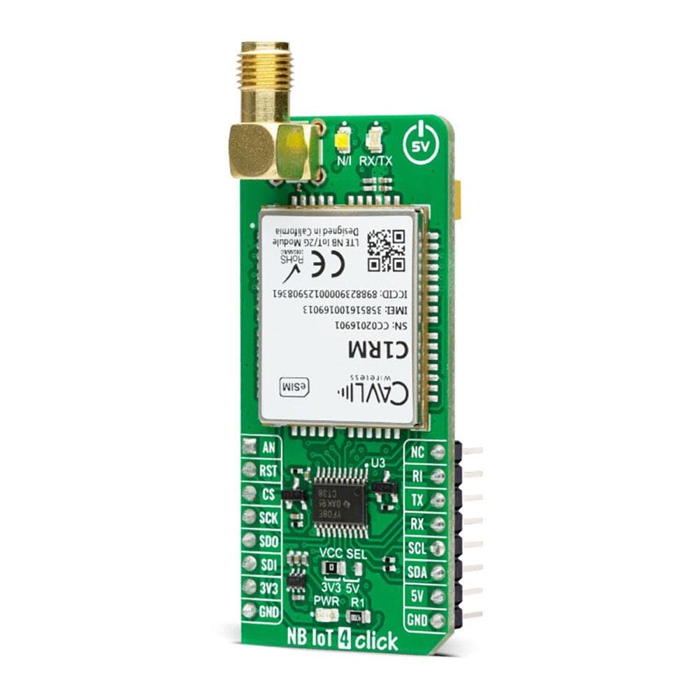 Mikroelektronika d.o.o. MIKROE-4769 NB IoT 4 Click Board - The Debug Store UK