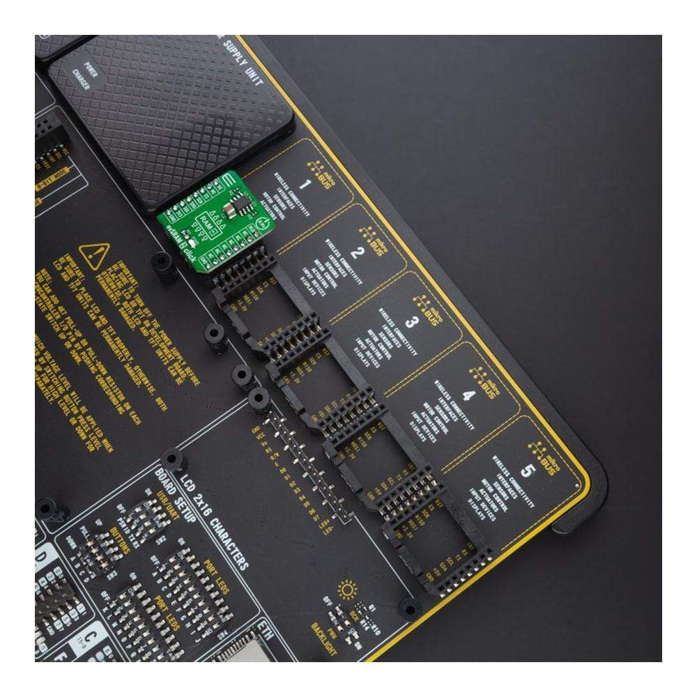 Mikroelektronika d.o.o. MIKROE-4423 nvSRAM 2 Click Board - The Debug Store UK