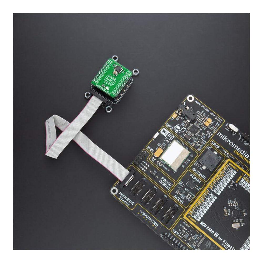 Mikroelektronika d.o.o. MIKROE-4423 nvSRAM 2 Click Board - The Debug Store UK