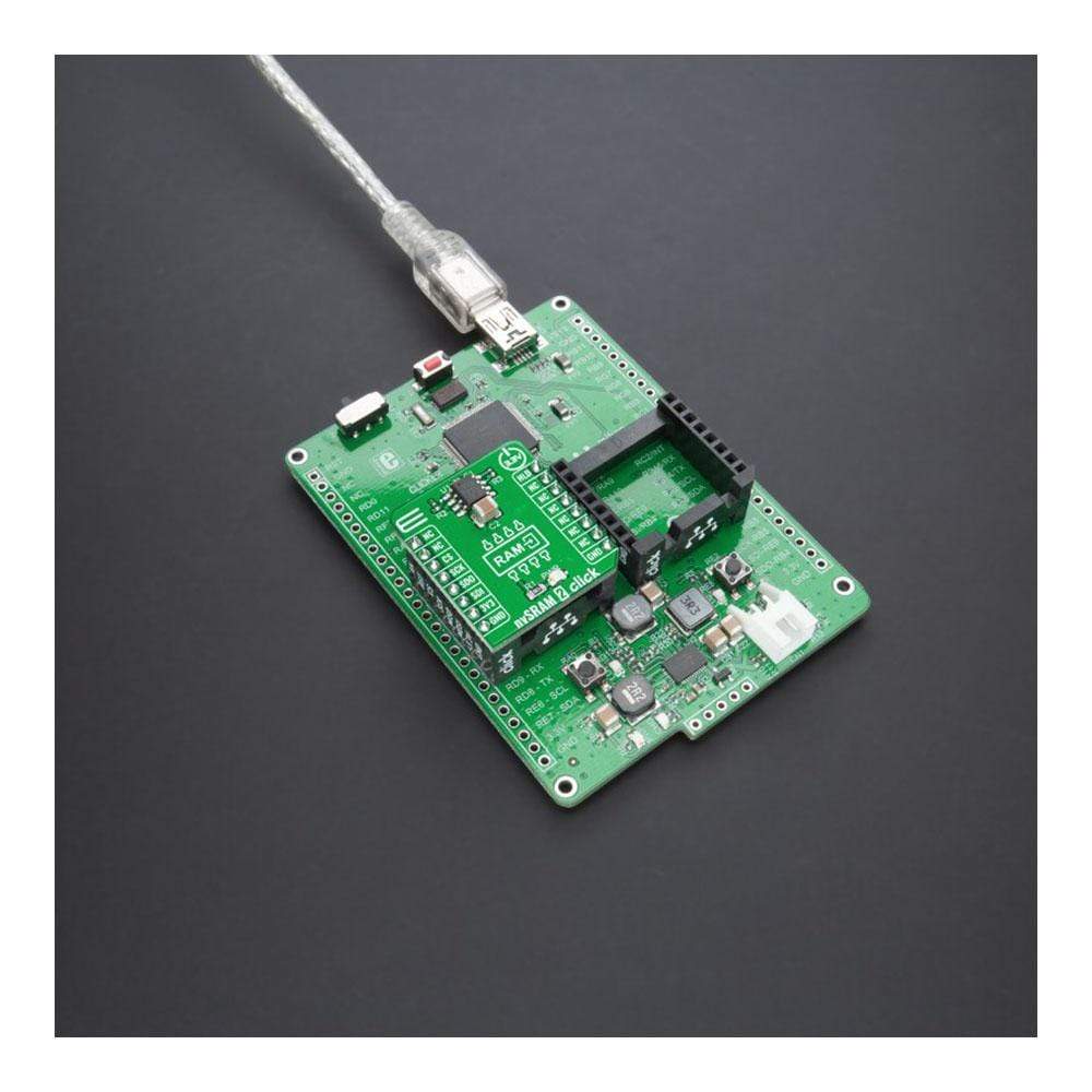 Mikroelektronika d.o.o. MIKROE-4423 nvSRAM 2 Click Board - The Debug Store UK