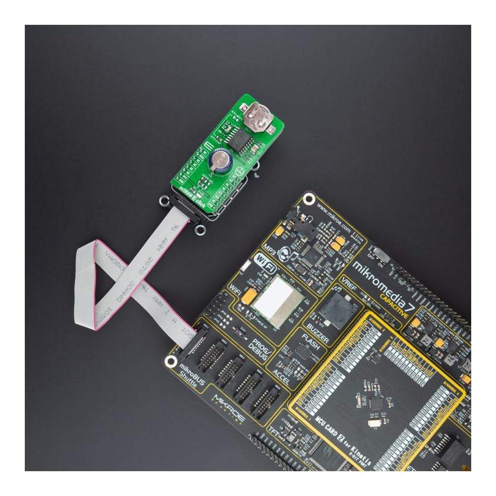 Mikroelektronika d.o.o. MIKROE-4497 nvSRAM 3 Click Board - The Debug Store UK