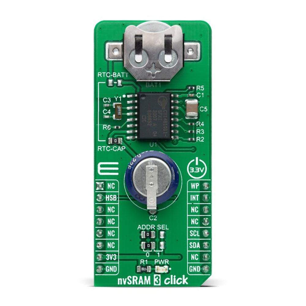 Mikroelektronika d.o.o. MIKROE-4497 nvSRAM 3 Click Board - The Debug Store UK