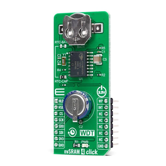 Mikroelektronika d.o.o. MIKROE-4482 nvSRAM 4 Click Board - The Debug Store UK