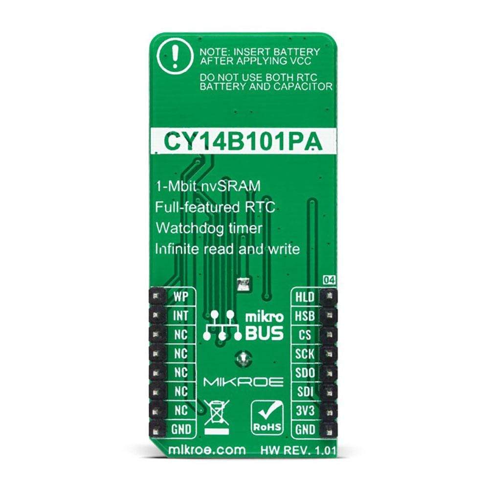 Mikroelektronika d.o.o. MIKROE-4482 nvSRAM 4 Click Board - The Debug Store UK