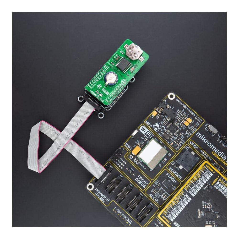 Mikroelektronika d.o.o. MIKROE-4482 nvSRAM 4 Click Board - The Debug Store UK