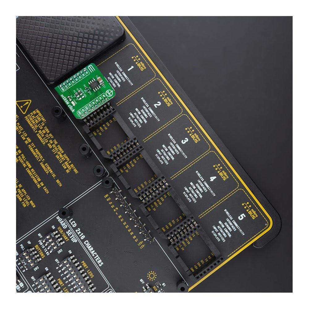 Mikroelektronika d.o.o. MIKROE-4441 nvSRAM Click Board - The Debug Store UK