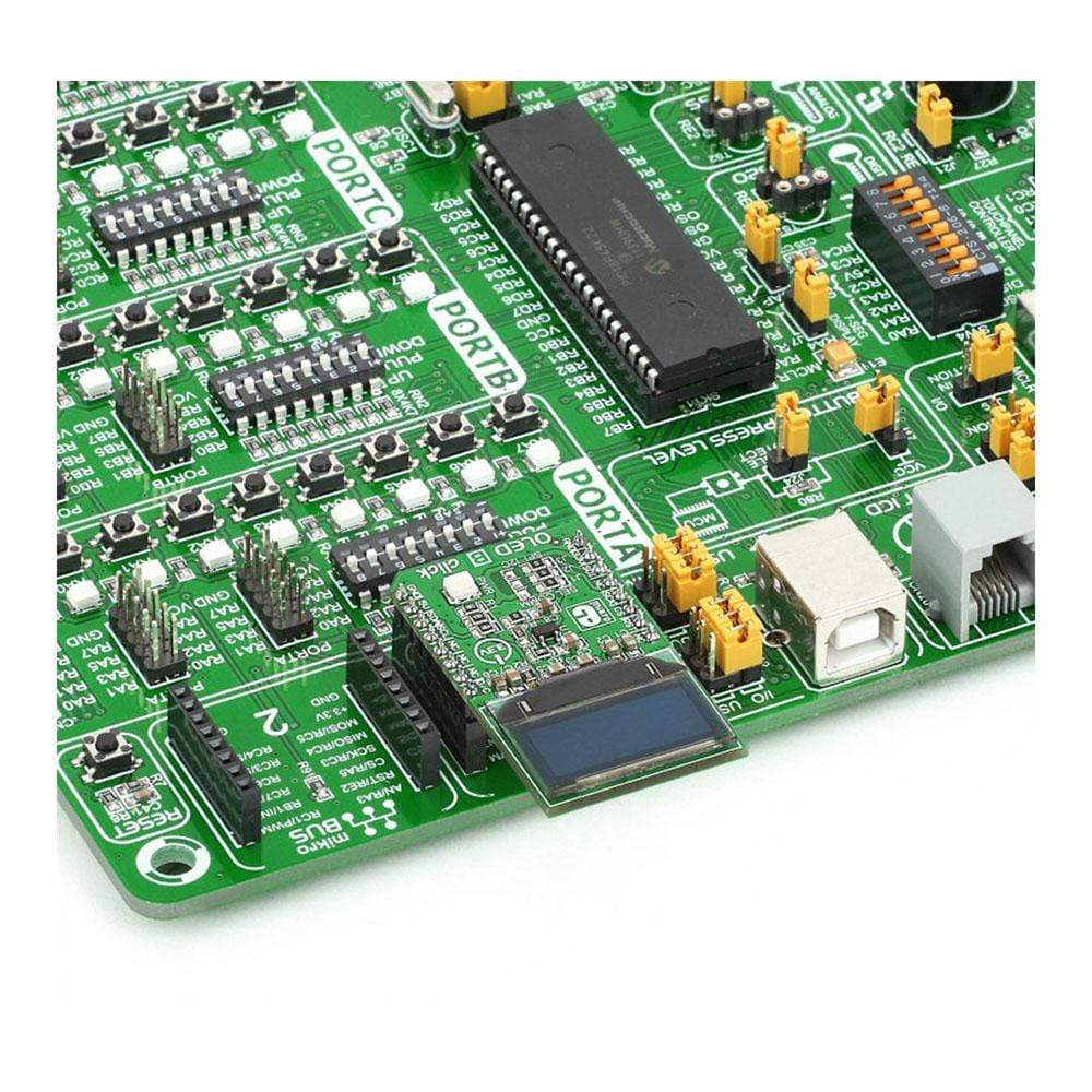 Mikroelektronika d.o.o. MIKROE-1650 OLED B Click Board - The Debug Store UK
