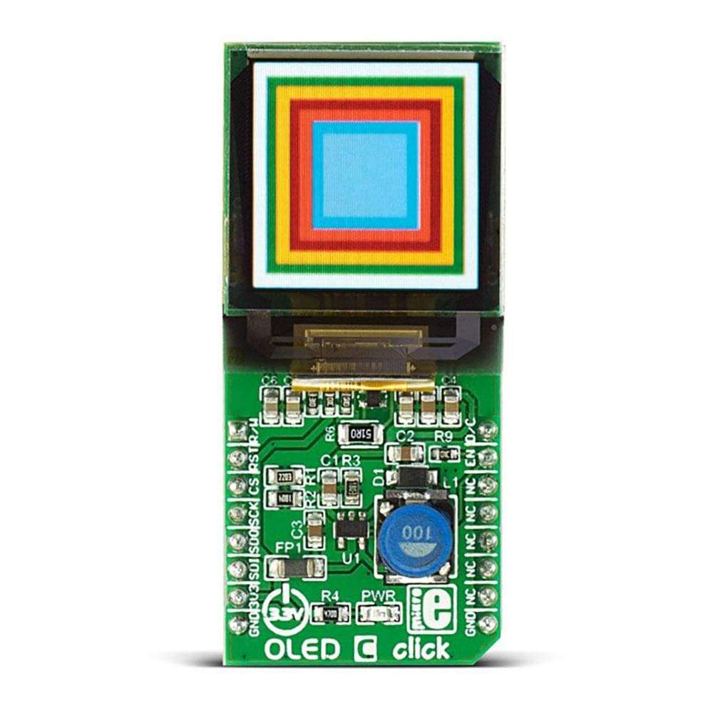 Mikroelektronika d.o.o. MIKROE-1585 OLED C Click Board - The Debug Store UK