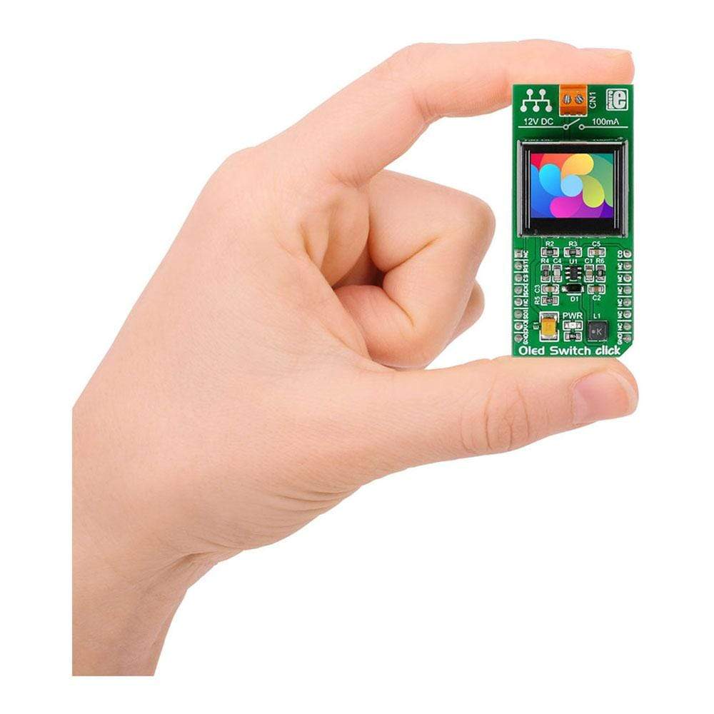 Mikroelektronika d.o.o. MIKROE-2449 OLED Switch Click Board - The Debug Store UK