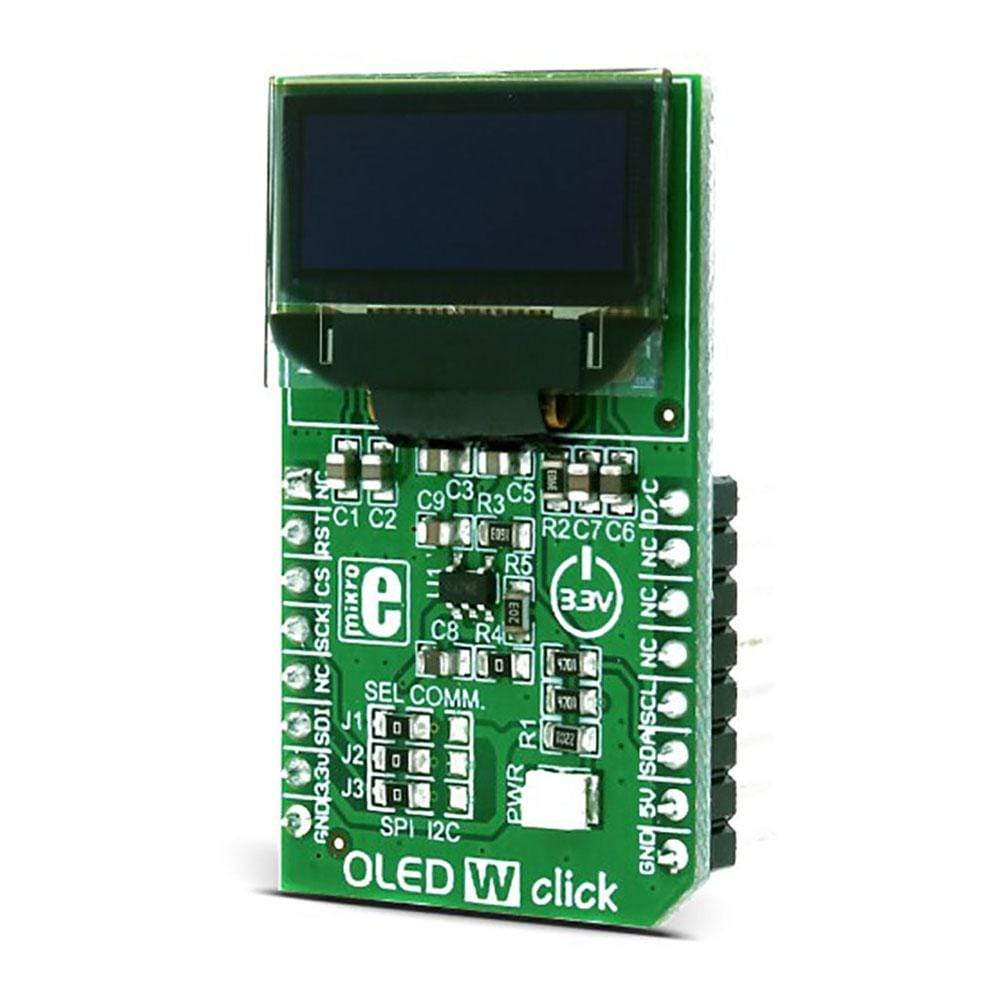 Mikroelektronika d.o.o. MIKROE-1649 OLED W Click Board - The Debug Store UK