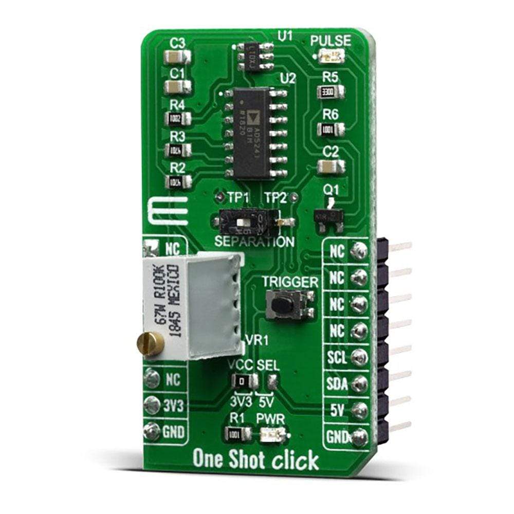 Mikroelektronika d.o.o. MIKROE-3877 One Shot Click Board - The Debug Store UK